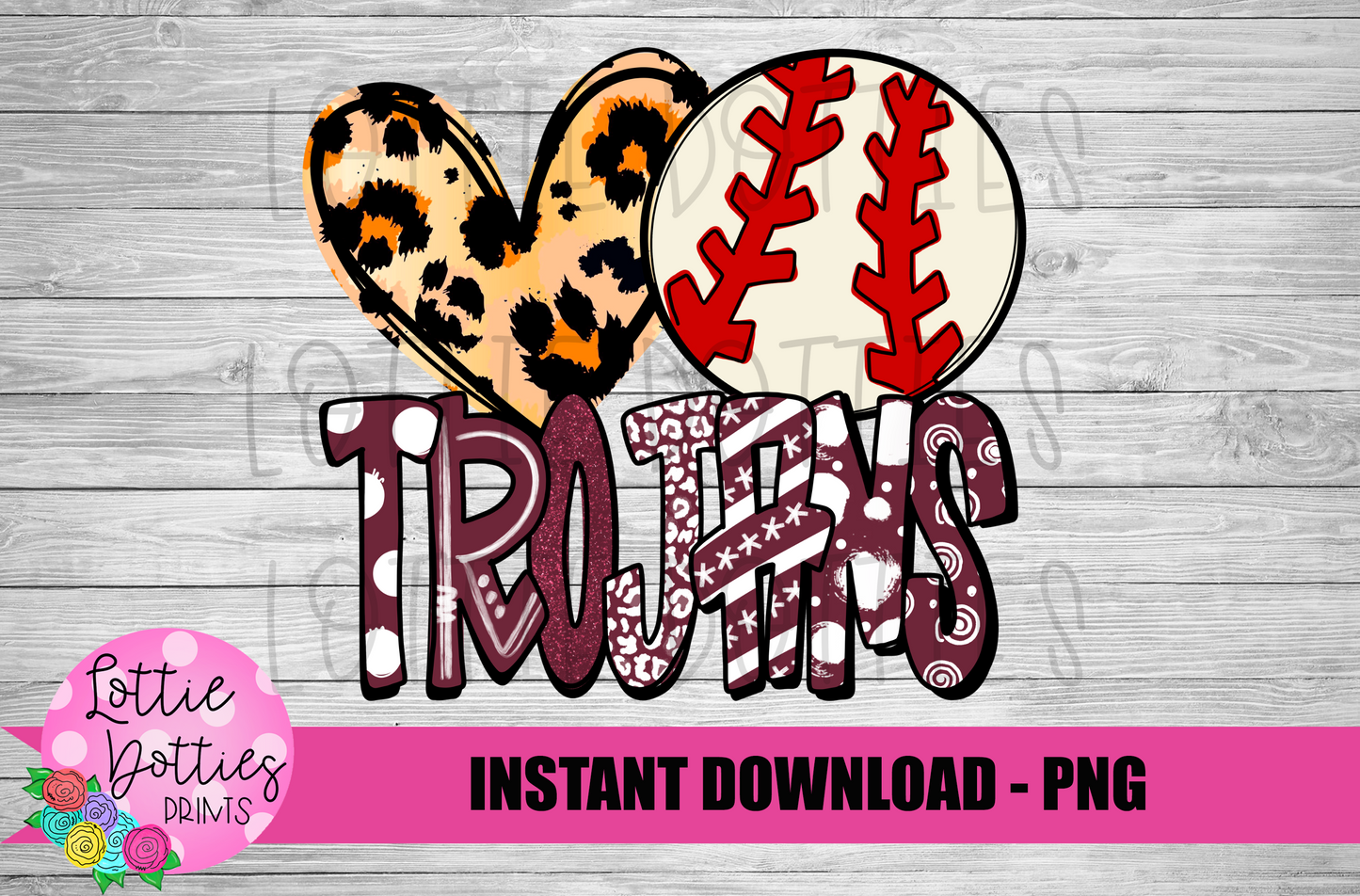 Trojans Baseball  PNG - Trojans sublimation design - Digital Download