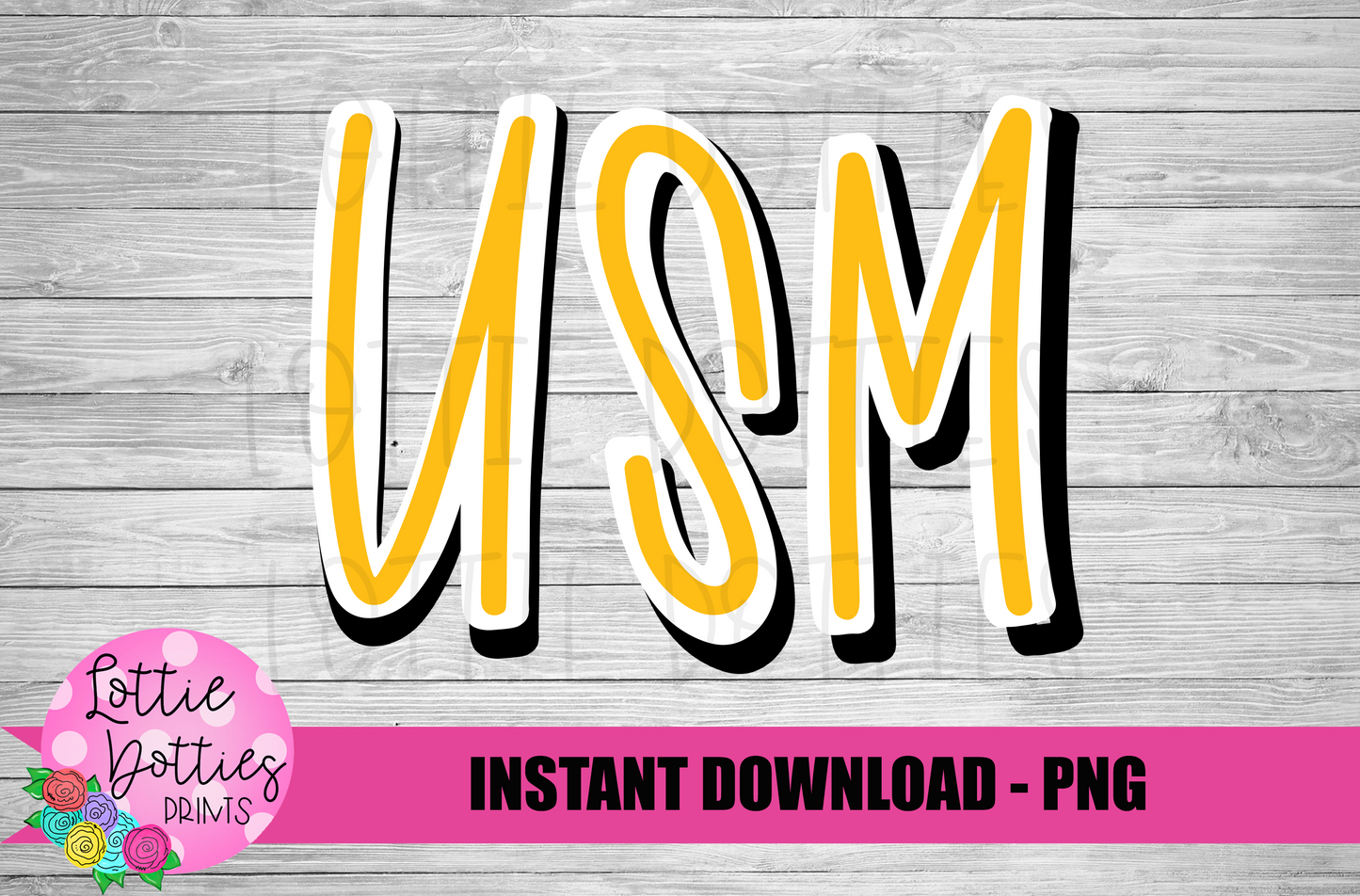 USM PNG- Sublimation - Digital Download