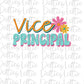 Vice Principal  - PNG - Back To School - Sublimation - Digital Download