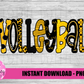Volleyball PNG - Volleyball Sublimation Design- Digital Download