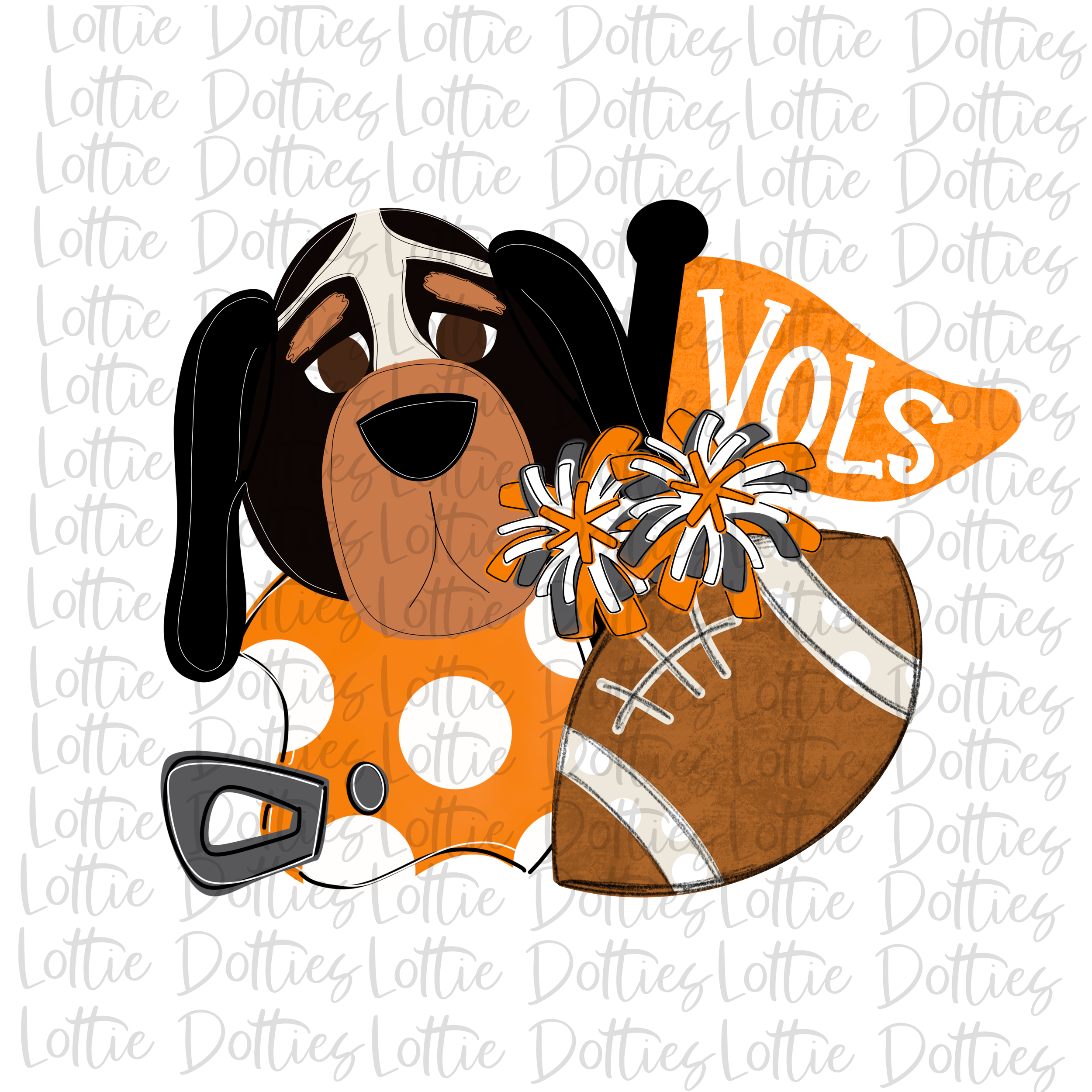 Vols Graphics Vols Png | Vols Sublimation Design | School Spirit Design | Digital Do ...