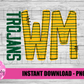 WM - Trojans PNG - Trojans sublimation design - Digital Download