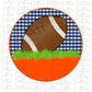 Football - PNG - Football Circle - Sublimation - Digital Download