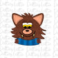 Werewolf Png - Halloween - Sublimation - Digital Download
