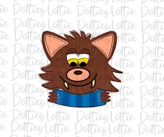 Werewolf Png - Halloween - Sublimation - Digital Download