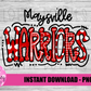 Maysville Warriors Png - Mascot  Sublimation Design - Digital Download