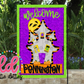 Welcome Haunted House  PNG - Halloween Flag  Sublimation - Digital Download