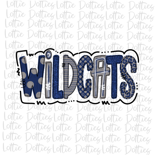 Wildcats  PNG - Wildcats -  sublimation design - Digital Download