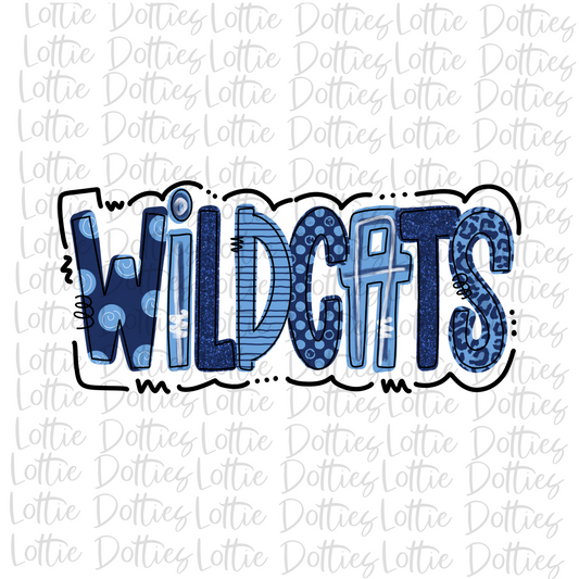 Wildcats  PNG - Wildcats -  sublimation design - Digital Download