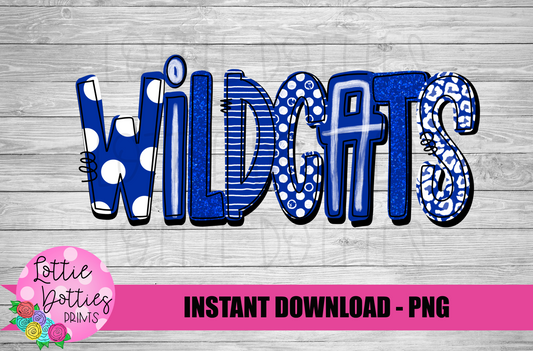 Wildcats  PNG - Wildcats -  sublimation design - Digital Download