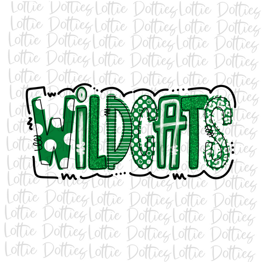 Wildcats  PNG - Wildcats -  sublimation design - Digital Download