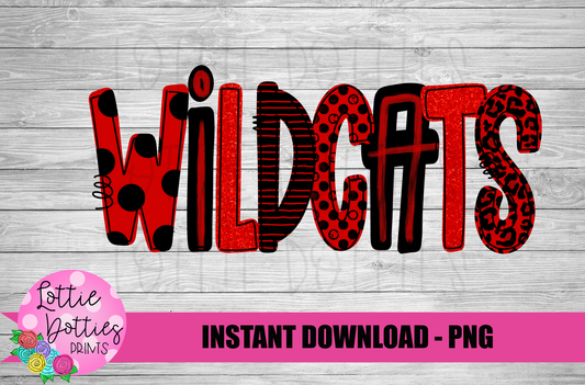 Wildcats  PNG - Wildcats -  sublimation design - Digital Download