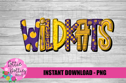 Wildkats PNG - Wildkats sublimation design - Digital Download