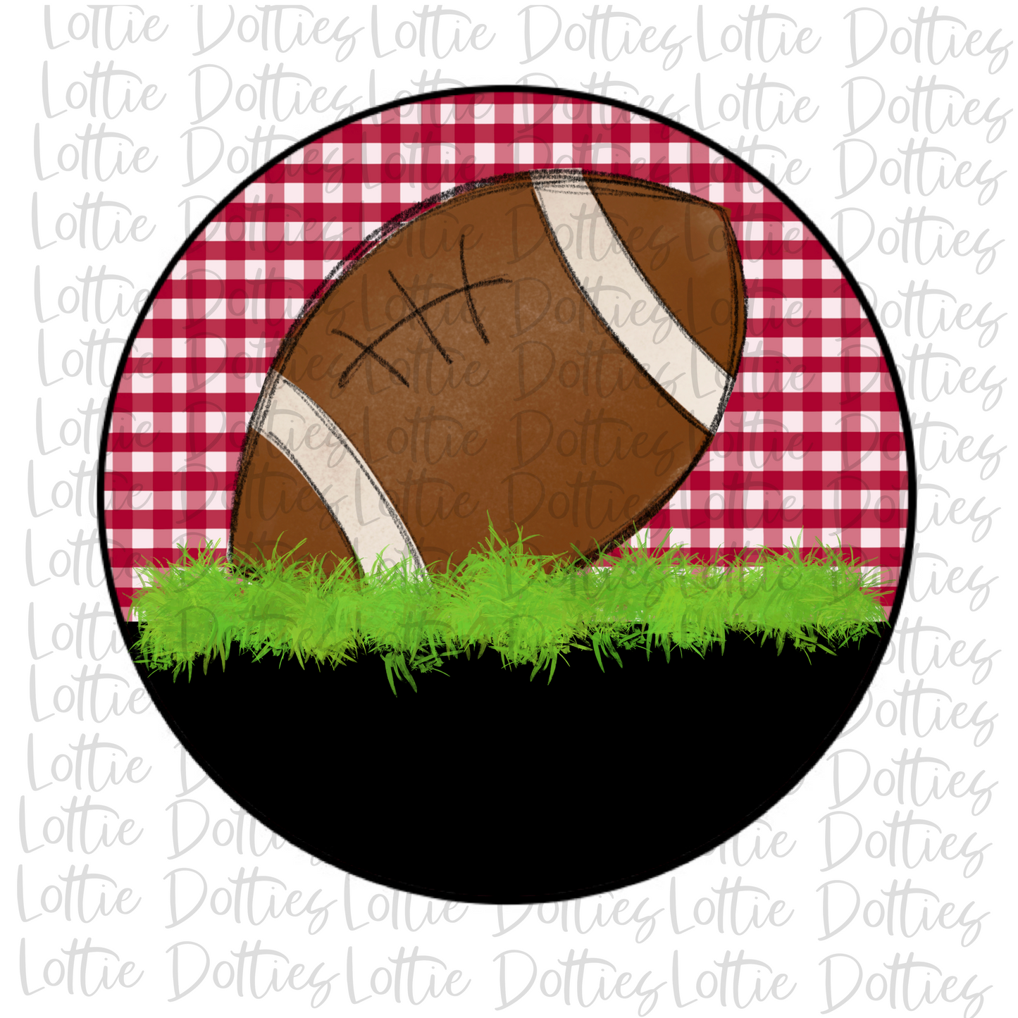 Football - PNG - Football Circle   - Sublimation - Digital Download
