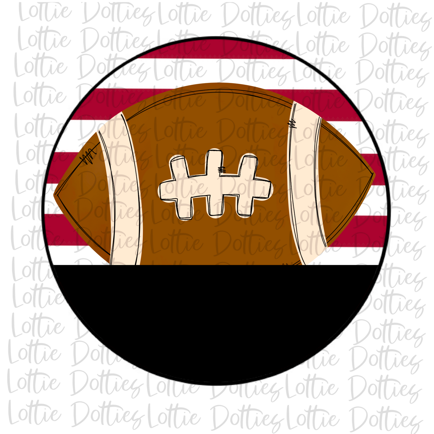 Football - PNG - Football Circle   - Sublimation - Digital Download