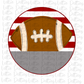 Football - PNG - Football Circle - Sublimation - Digital Download