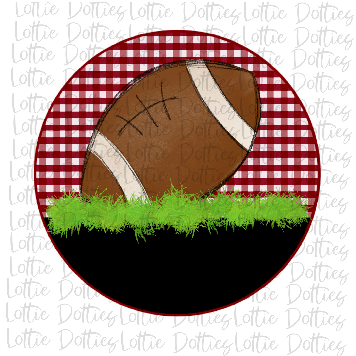 Football - PNG - Football Circle - Sublimation - Digital Download
