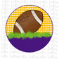 Football - PNG - Football Circle - Sublimation - Digital Download