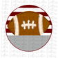 Football - PNG - Football Circle  - Sublimation - Digital Download