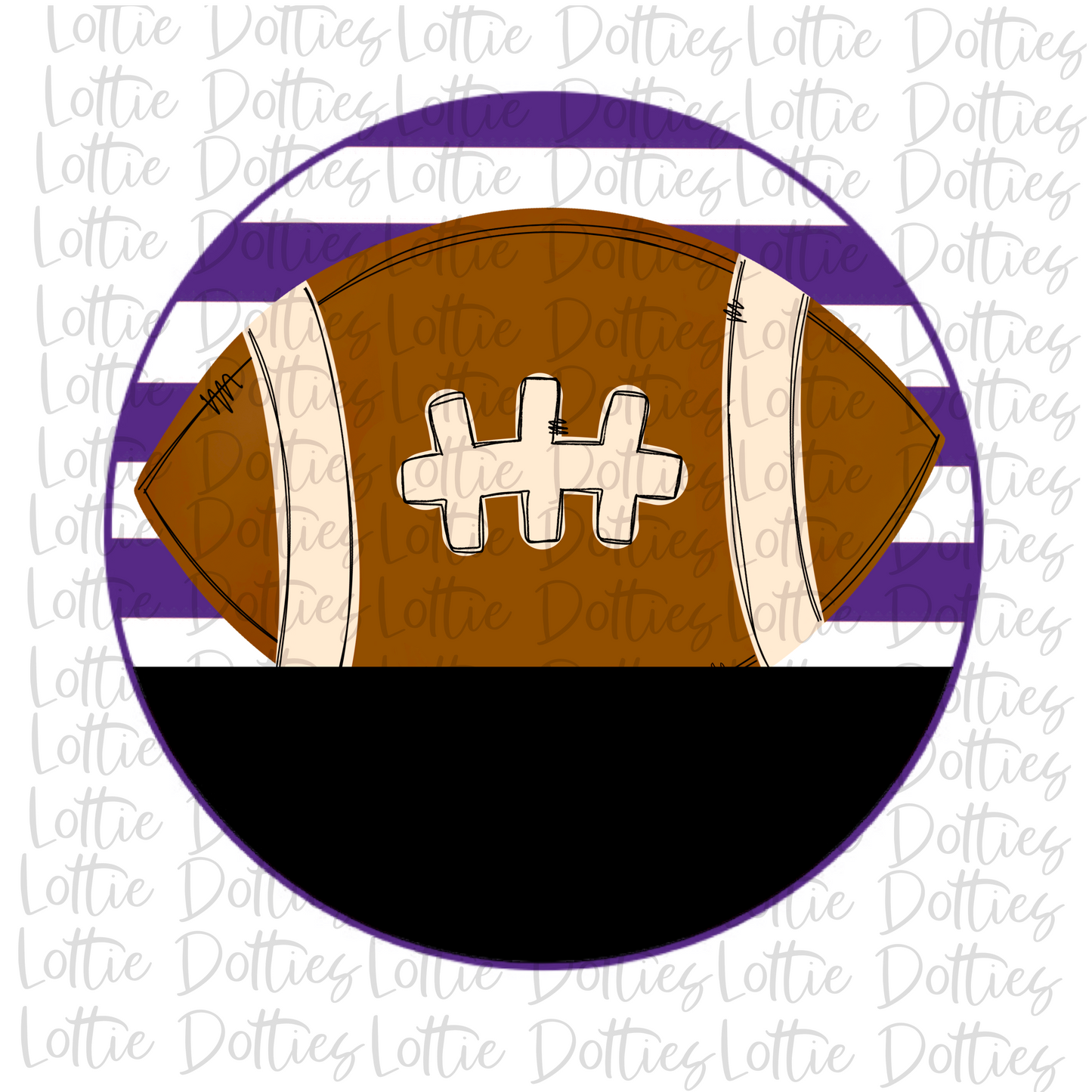 Football - PNG - Football Circle - Sublimation - Digital Download