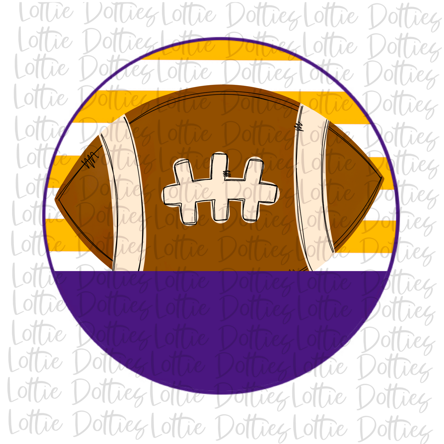 Football - PNG - Football Circle - Sublimation - Digital Download