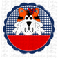 Tiger Scallop - Png - Tigers Sublimation Design - School Spirit Design - Digital Download