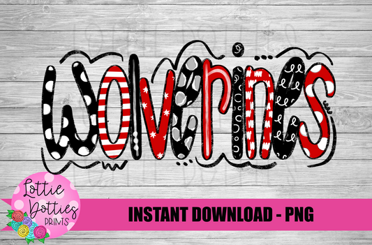 Wolverines PNG - Wolves PNG - Instant Download - Digital Download - Sublimation Design