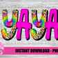 Yaya Png - Sublimation File - Instant Download - Digital Download - Mother's Day Design
