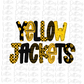 Yellow Jackets PNG - Yellow Jackets PNG - Instant Download - Digital Download