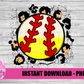 Baseball and Softball - PNG -Softball and Baseball - Sublimation