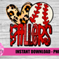 Baseball Ballers PNG - Baseball  Png - Digital Download