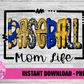Baseball Mom  PNG - Baseball Png - Digital Download