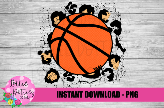 Basketball  -  Instant Download - Digital Download