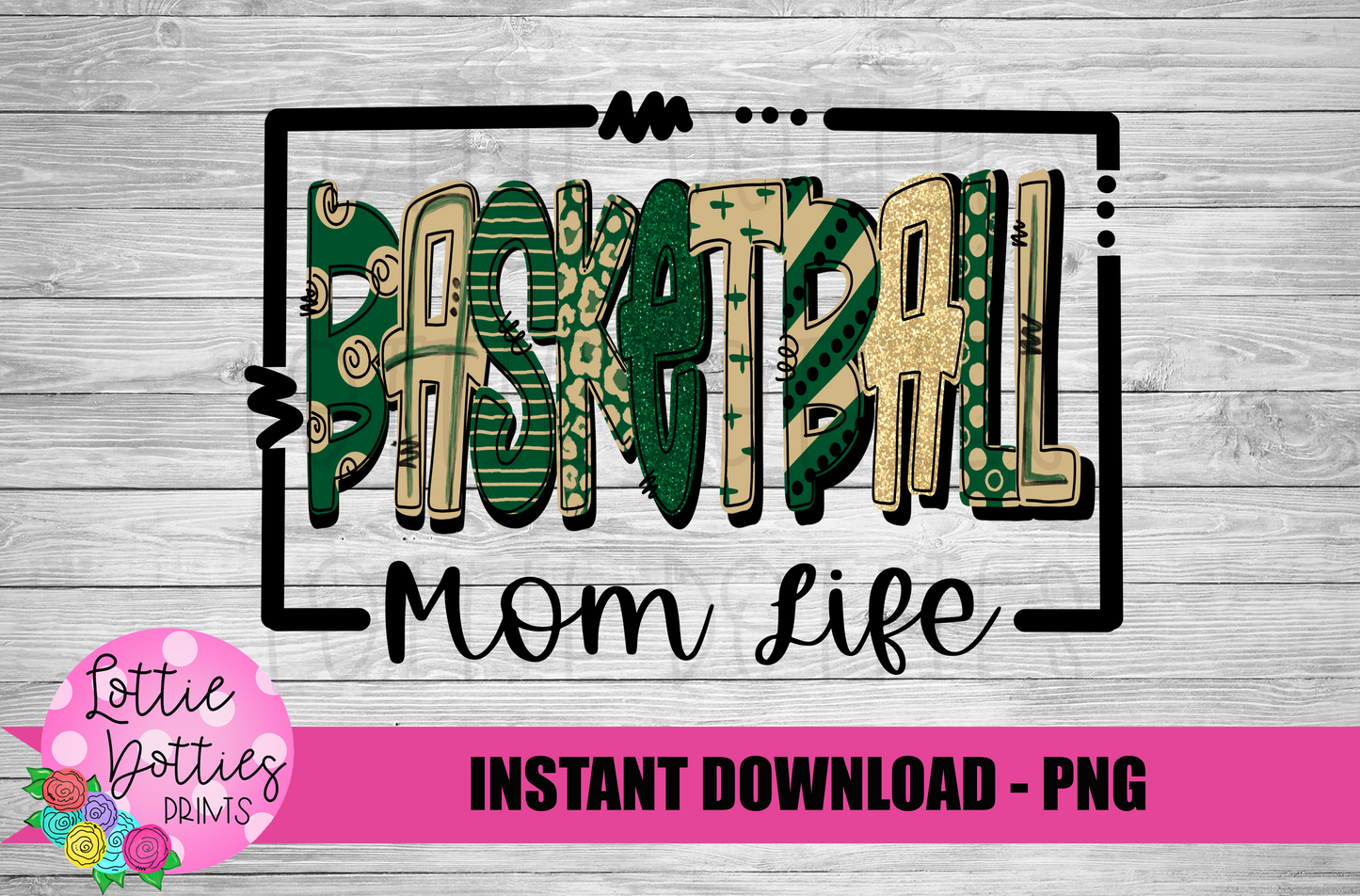 Basketball Mom Life PNG - Basketball Png - Digital Download