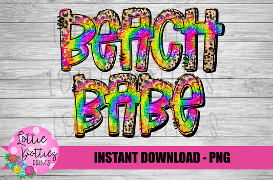 Beach Babe Png - Beach Sublimation Design - Beach Babe - Digital Download