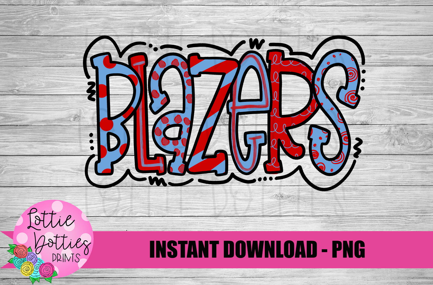 Blazers PNG - Sublimation - Digital Download