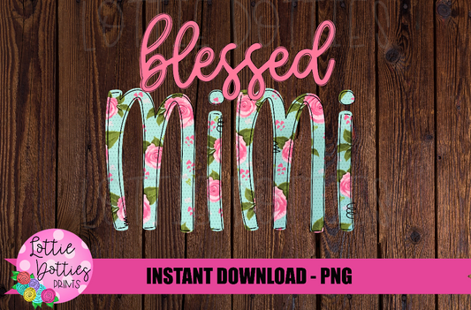 Mimi Png - Sublimation File - Instant Download - Digital Download - Floral  Print