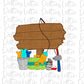 Boy Fishing Sign PNG - Digital Download - Fishing Clipart - Instant Download - Fishing Buddy