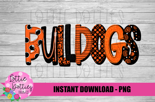 Bulldogs PNG - Bulldogs  -  sublimation design - Digital Download