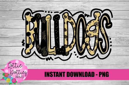 Bulldogs -  PNG - Bulldogs  -  Sublimation design - Digital Download