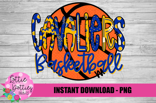 Cavaliers PNG -   Cavaliers Basketball sublimation design - Digital Download