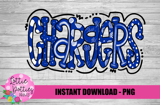 Chargers PNG - Chargers -  sublimation design - Digital Download