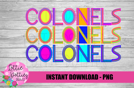 Colonels PNG - Colonels sublimation design - Digital Download