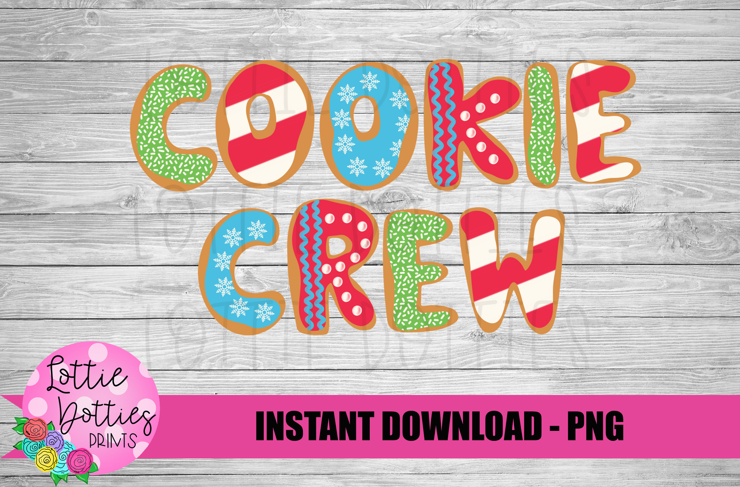 Cookie Crew PNG - Christmas Sublimation