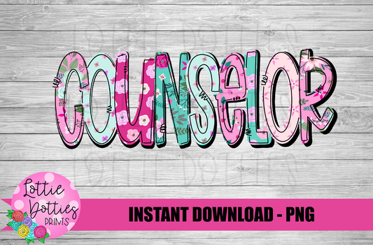 Counselor PNG - Counselor Sublimation