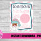 Countdown To Santa  Png - Christmas Sublimation- Digital Download