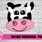 Cow Sublimation  - Cow PNG - Cow Design
