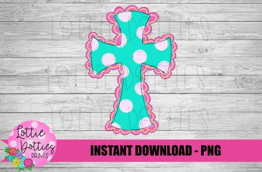 Cross Png - Cross Sublimation Design- Easter Design - Digital Download