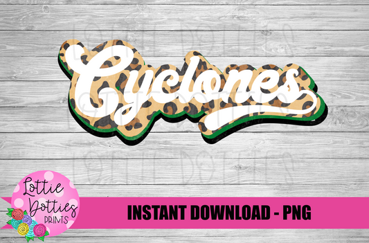 Cyclones PNG - Sublimation - Mascot Design