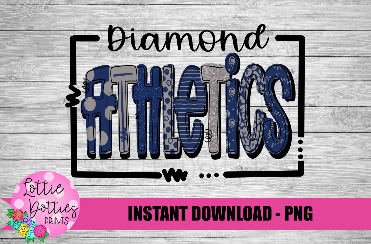 Diamond Athletics - PNG - Athletics Sublimation - Digital Download